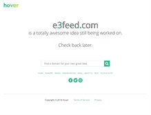 Tablet Screenshot of e3feed.com